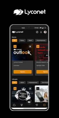 Lyconet android App screenshot 3